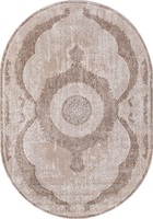 Ковер Armina 03880 brown/brown овал