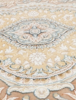 Ковер Иранский Farsi 1200 G146 light blue овал