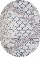 Ковер Armina 03854 blue/blue овал