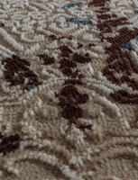 Ковер Quantum 3010B brown/brown овал
